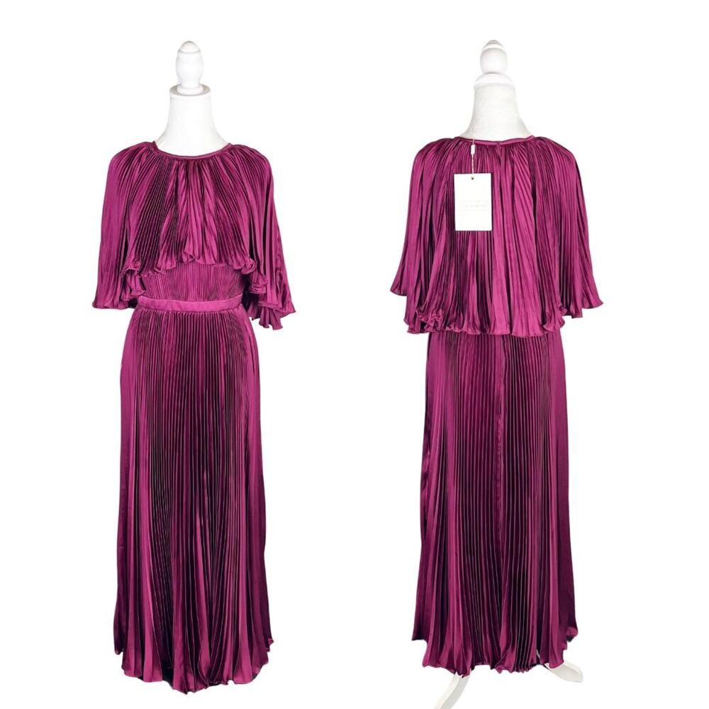 Mac Duggal 4 Raspberry - Picture 3 of 12